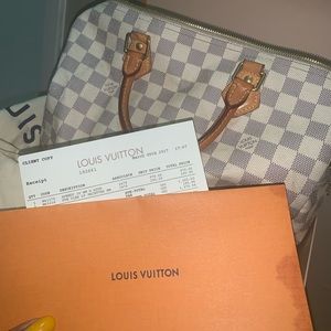 Louis Vuitton Speedy Damier Azur 30
